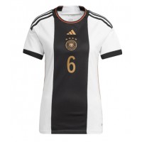 Nemecko Joshua Kimmich #6 Domáci Ženy futbalový dres MS 2022 Krátky Rukáv
